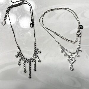 Set of 2 Sparkly Necklaces